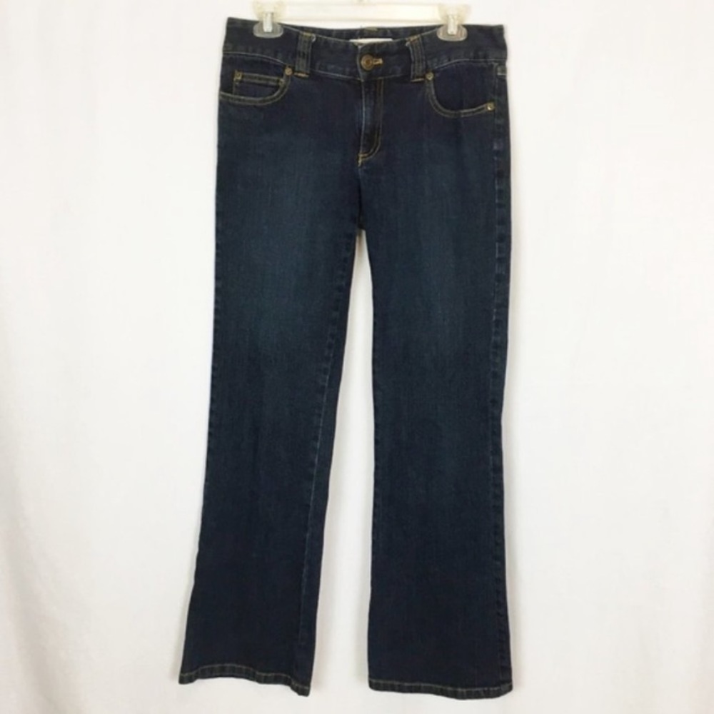 Michael Kors wide leg denim trousers. Size 6.